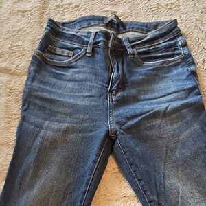 Judy Blue Women's Skinny Jeans in Dark Blue Wash